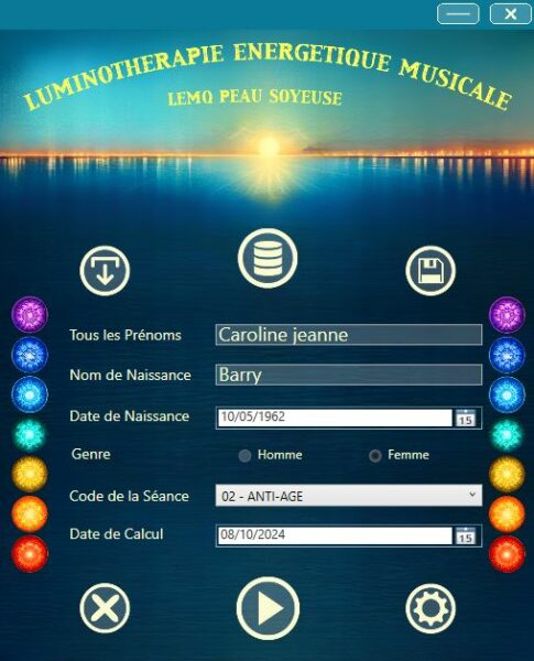 Logiciel de luminothérapie pour aider à conserver et retrouver une belle peau 